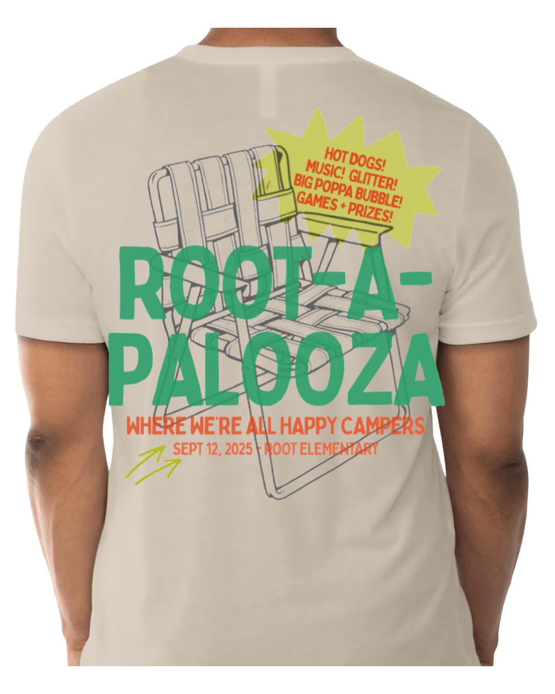 Adult: 2025 Root-A-Palooza T-shirt