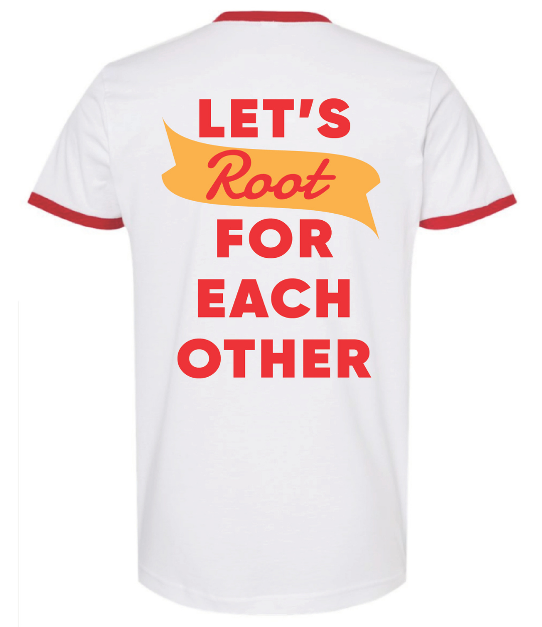 ADULT - Root Rockets Pennant Ringer Tee