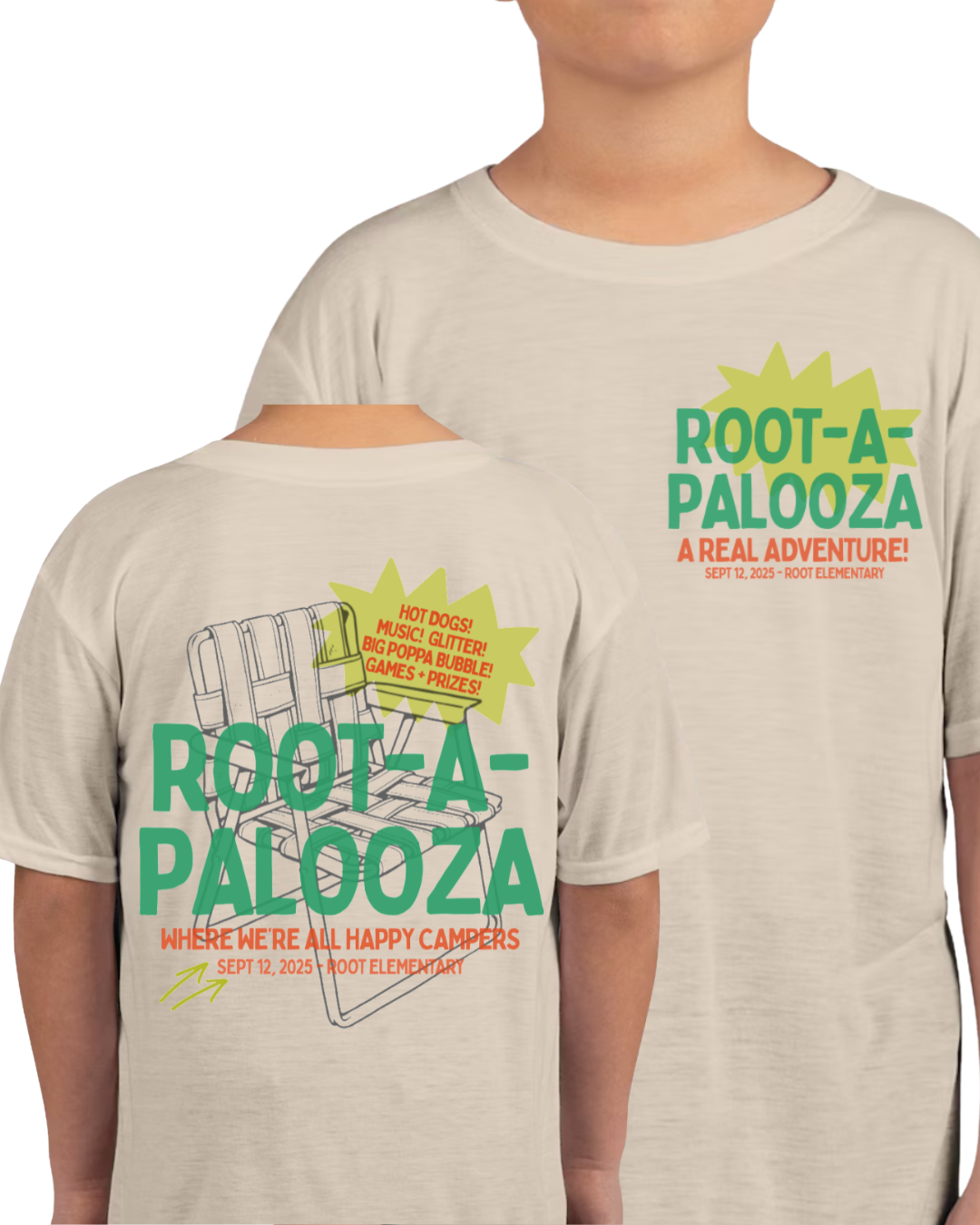 Kids: 2025 Root-A-Palooza T-shirt
