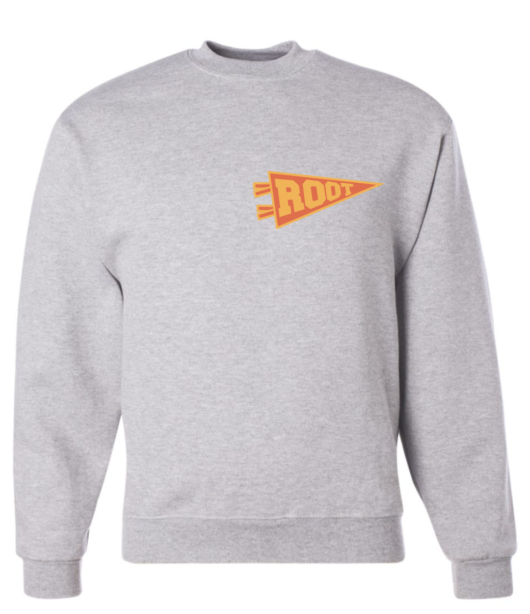 ADULT - Root Rockets “70 Years” Crewneck – Ash