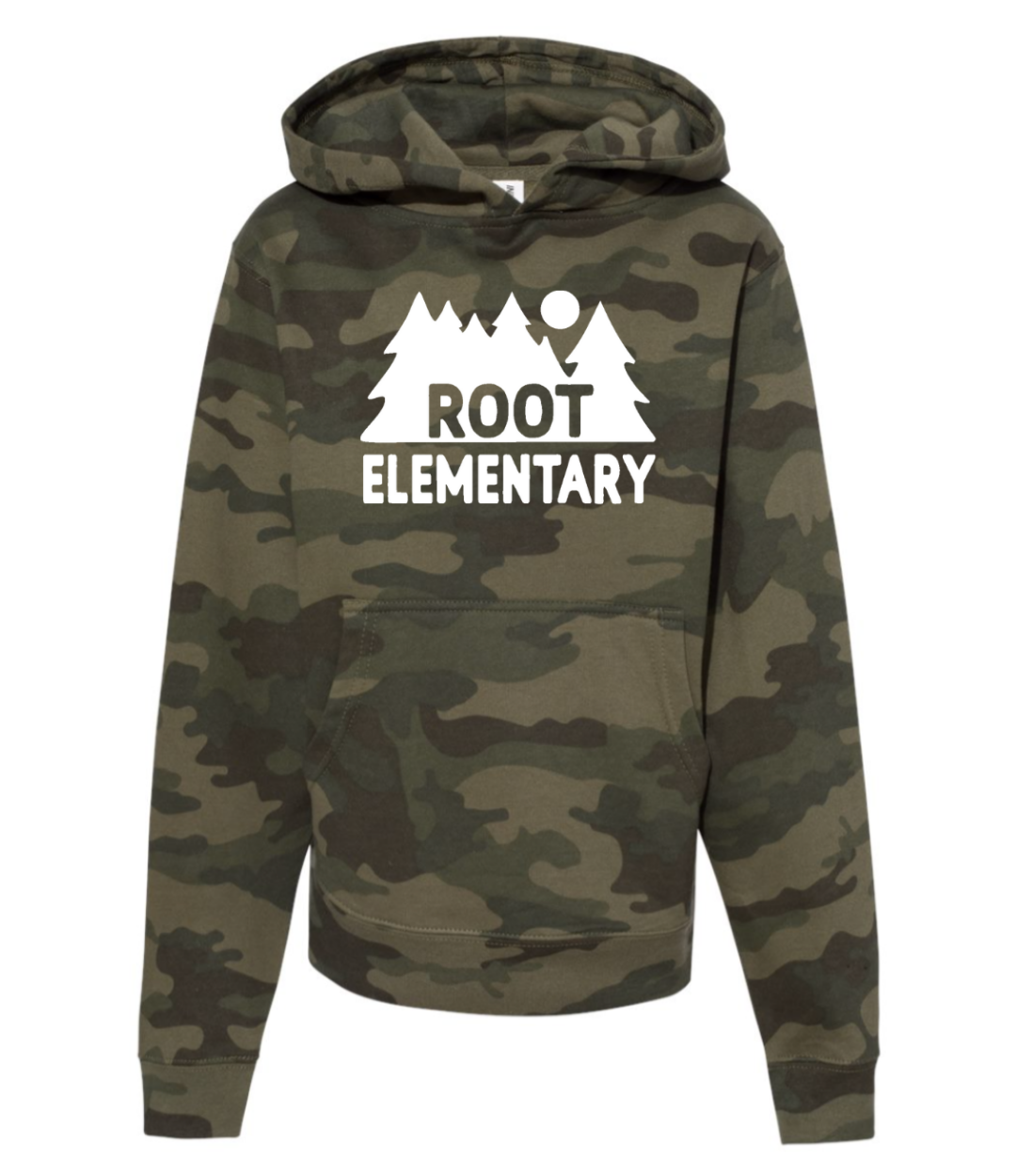 KIDS - Root Elementary Camo Hoodie