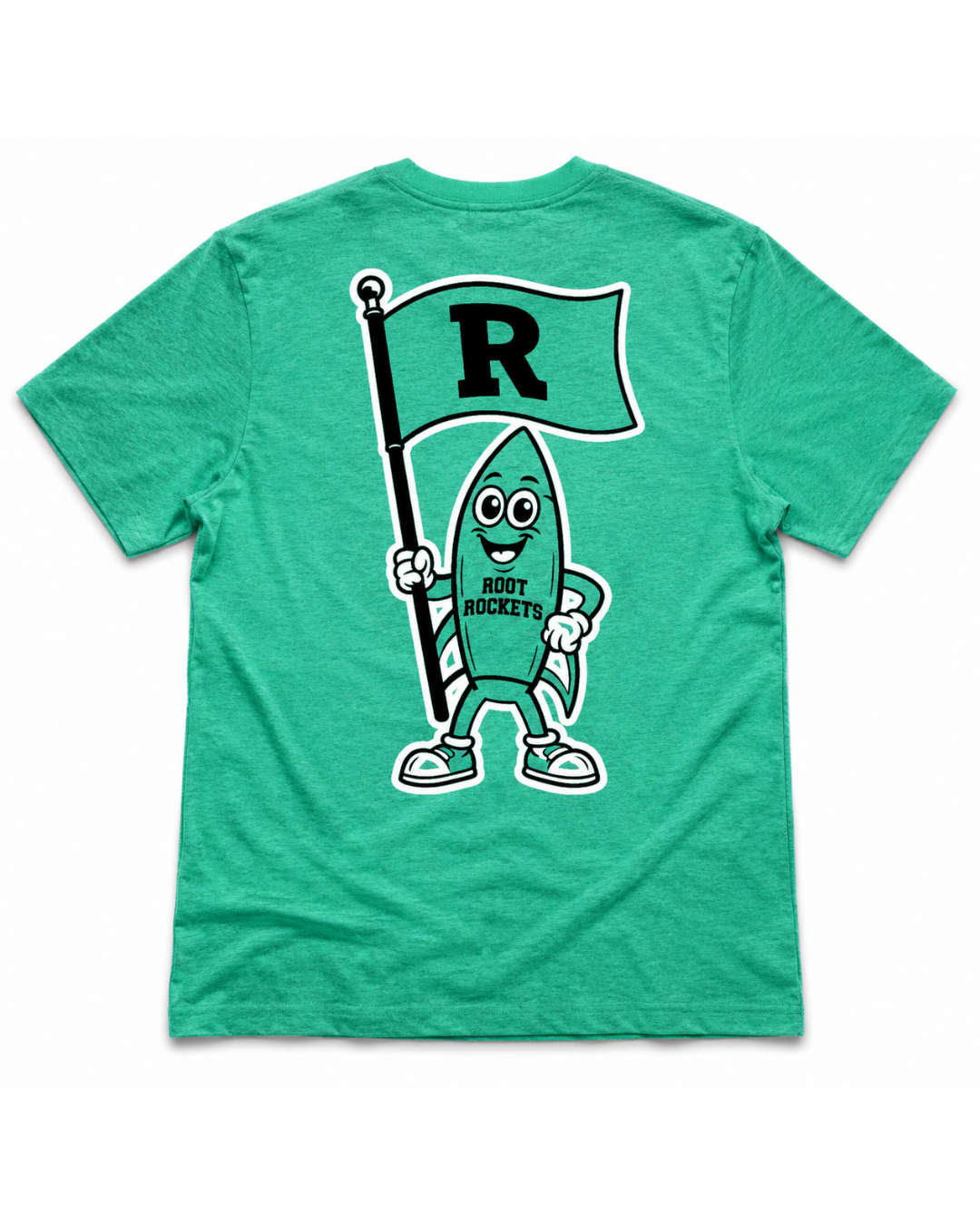 2026 Root Rocket Green T-shirt - Adult