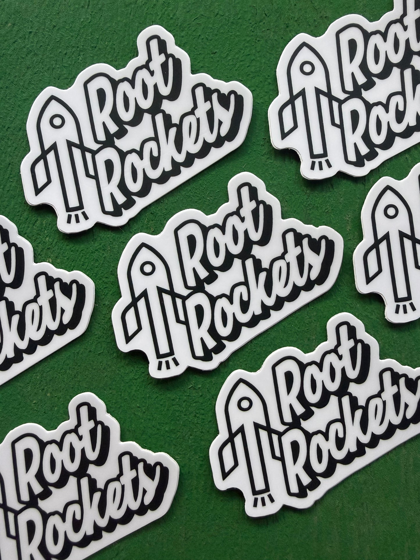 Root Rockets 3" Die Cut Sticker