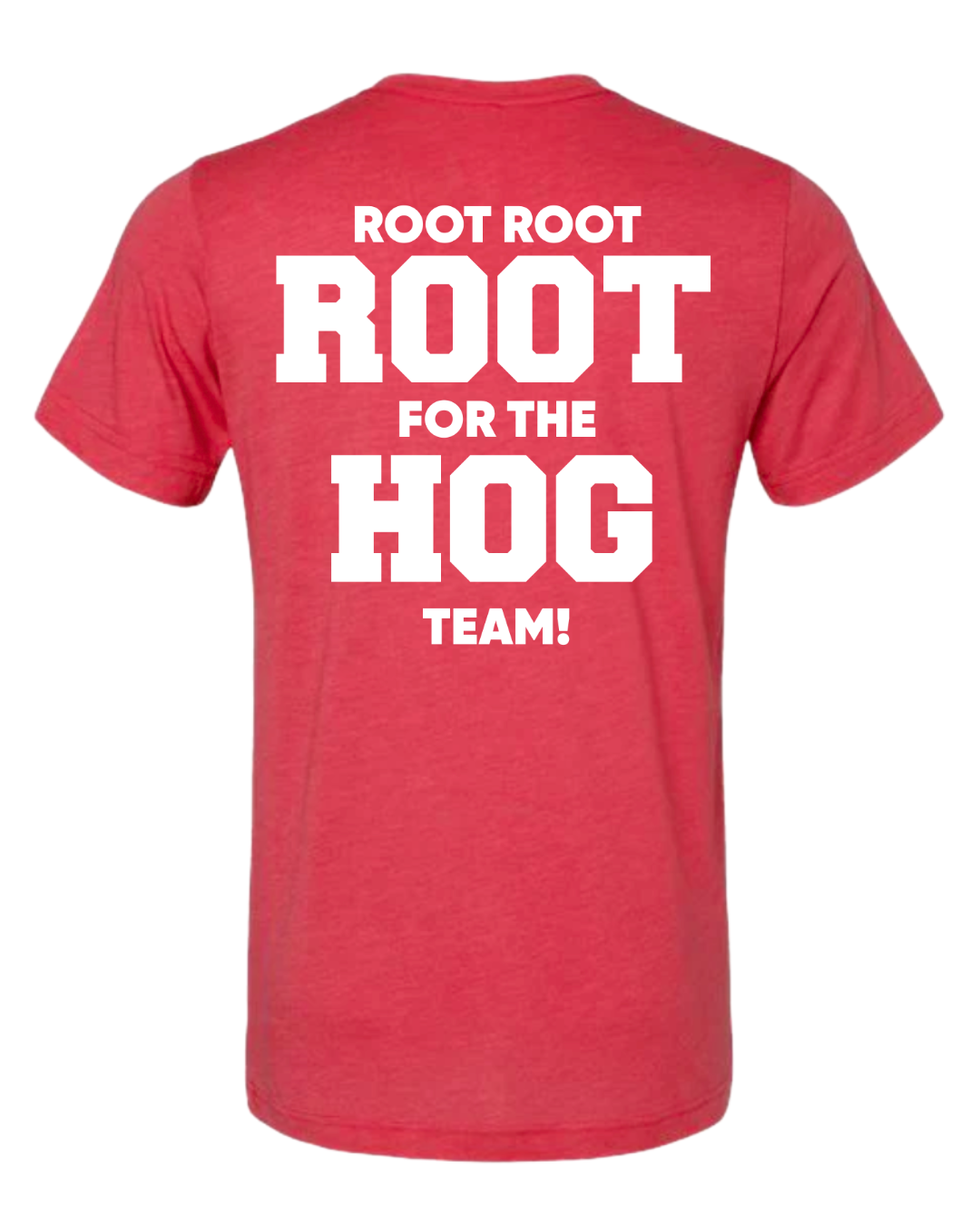 Adult - Officially Licensed Root Loves The Hogs T-shirt