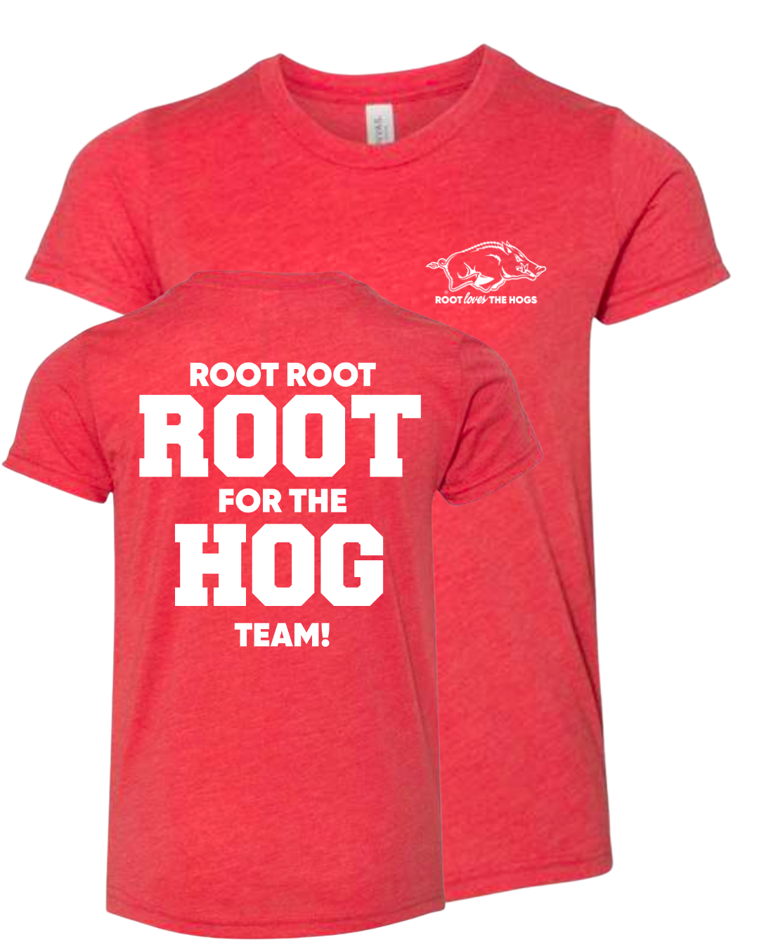 Kids - Officially Licensed Root Loves The Hogs T-shirt
