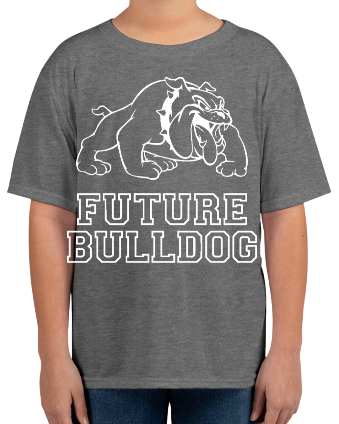 TODDLER and YOUTH: Future Bulldog Athletic Grey Tri-Blend