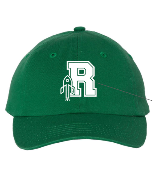 KIDS - Root Varsity "R" Kids Dad Hat – Kelly Green