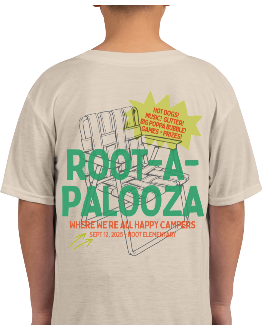 Kids: 2025 Root-A-Palooza T-shirt