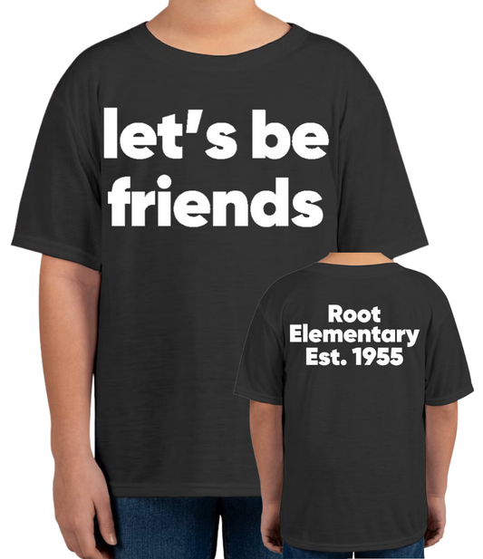 KIDS: Let's Be Friends Tri-blend T-shirt