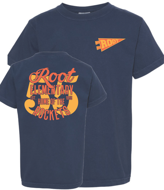 KIDS - Root Rockets '55 Throwback Youth Tee
