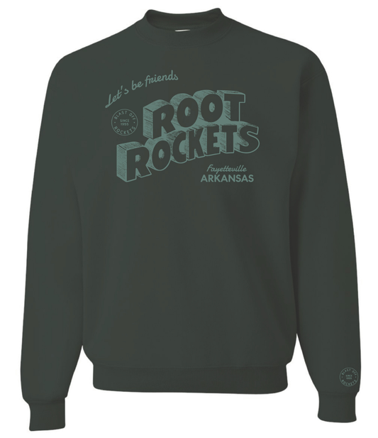 ADULT - Root Rockets “Let’s Be Friends” Crewneck