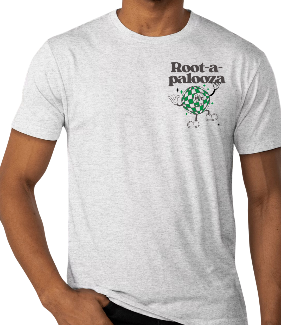 ADULTS: Root-A-Palooza '24 tri-blend t-shirt