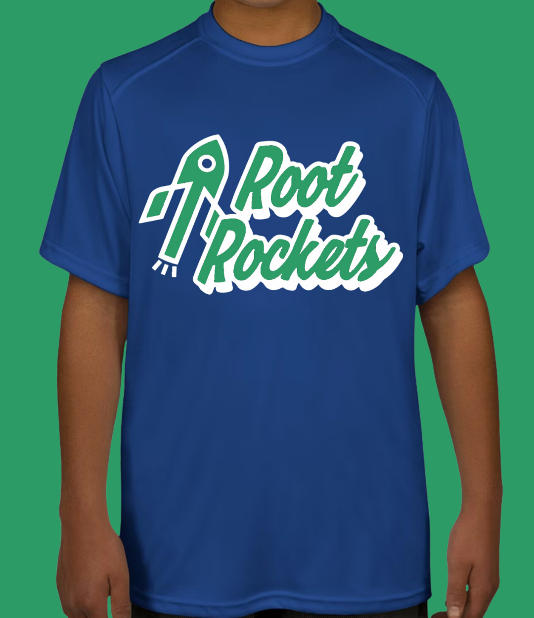 KIDS: Root Rockets Dry-fit Shirt