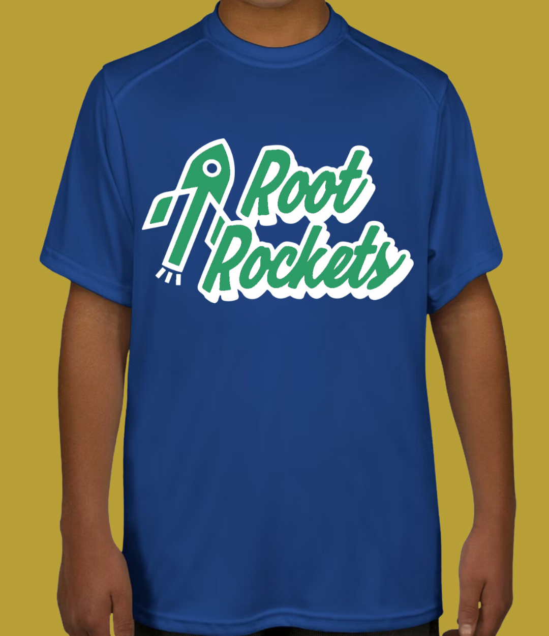 KIDS: Root Rockets Dry-fit Shirt