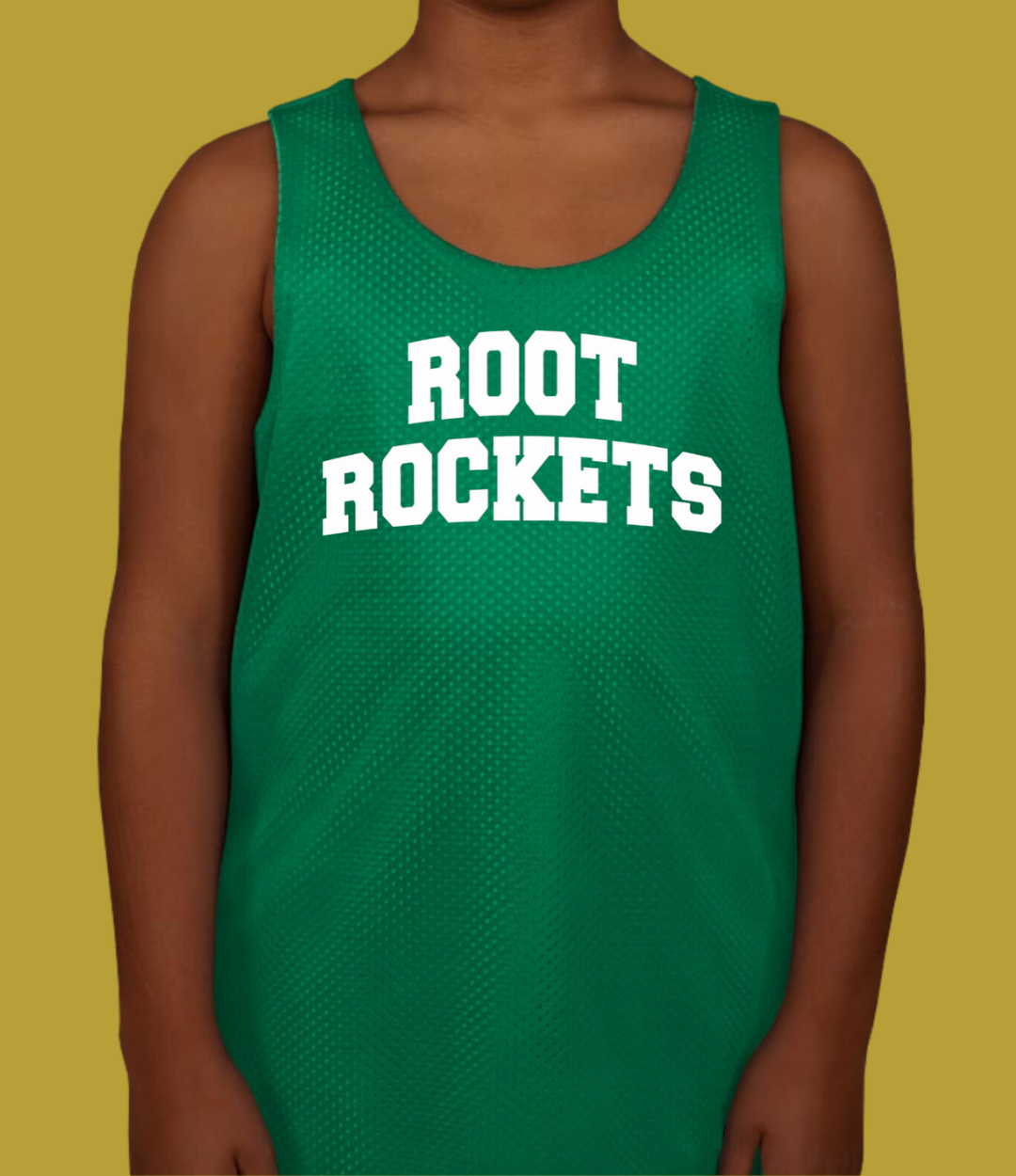 KIDS: Root Rockets Youth Mesh Pinnie