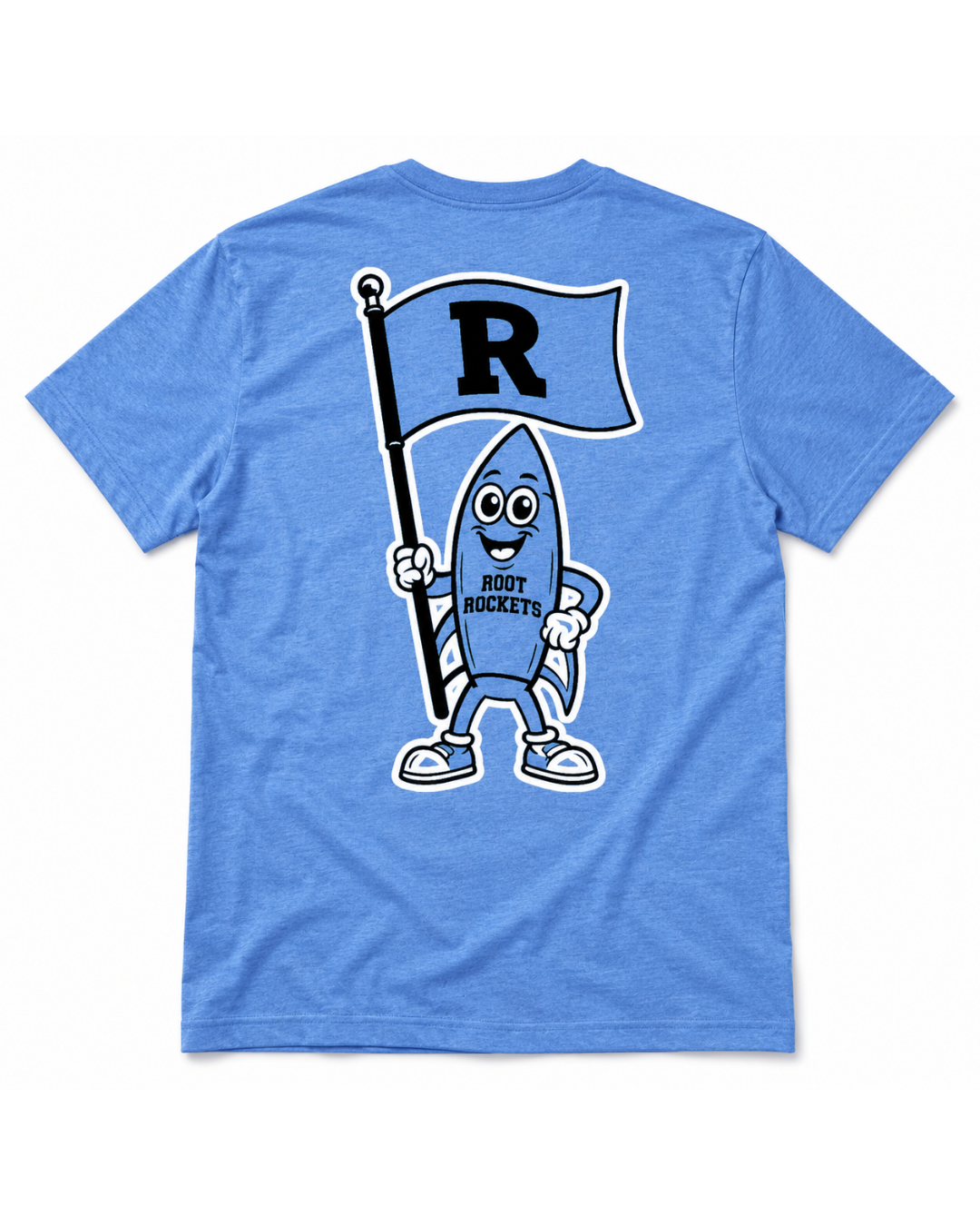 2026 Root Rocket Blue T-shirt - Adult