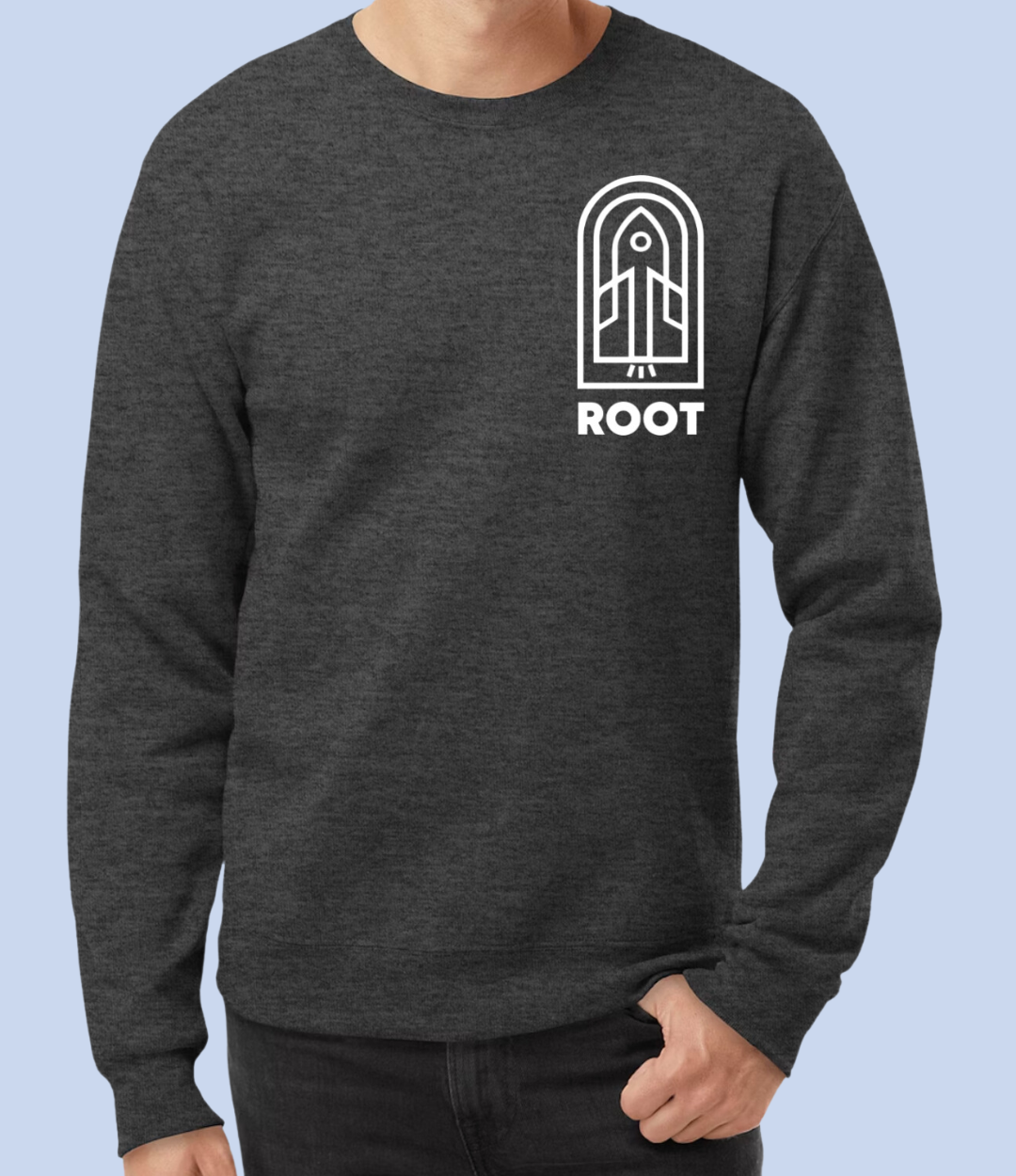 Adult: Root Crest Crewneck Sweatshirt