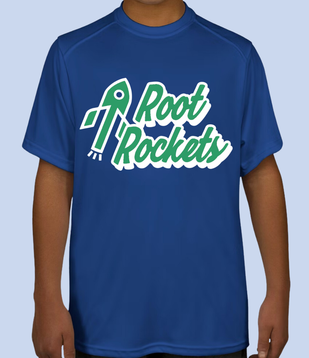 KIDS: Root Rockets Dry-fit Shirt