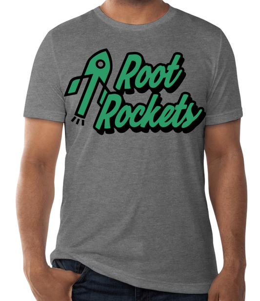 ADULT: Root Rockets Tri-blend T-shirt