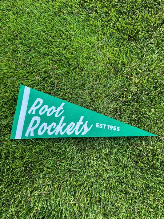 Root Rockets 9" x 24" Felt Pennant