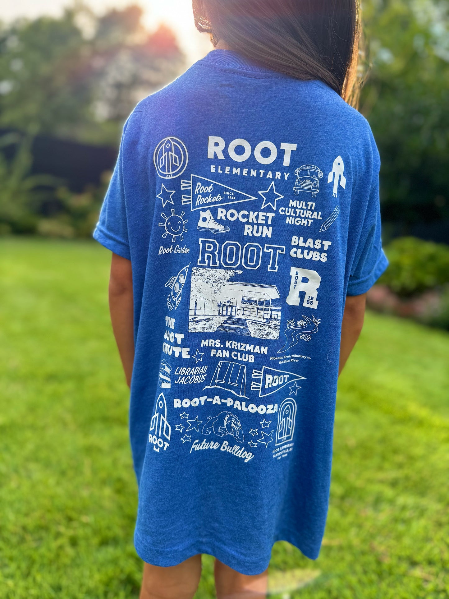 KIDS: Root Collage Tri-Blend T-shirt