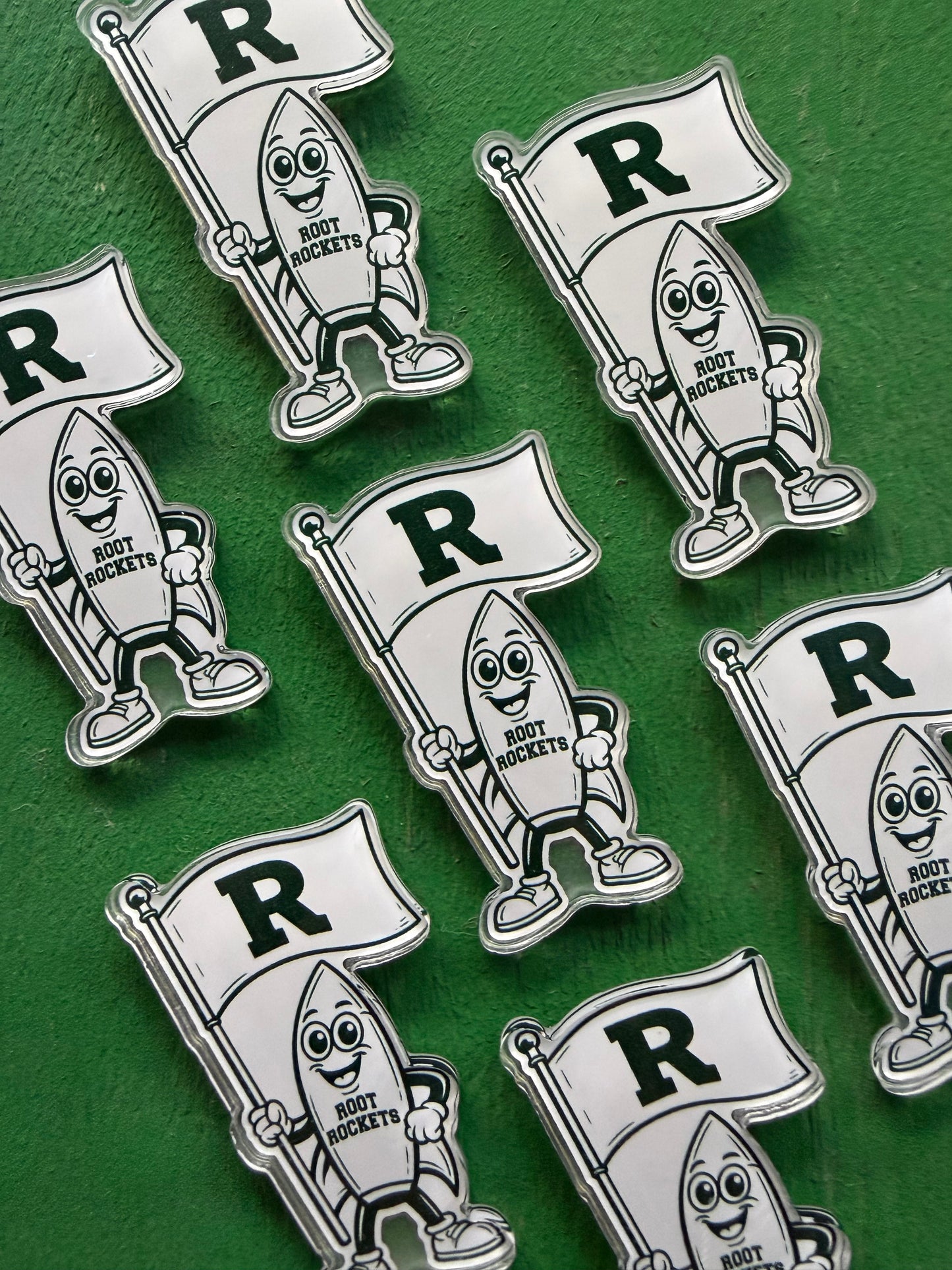 Rocky Acrylic Magnet 2.5"