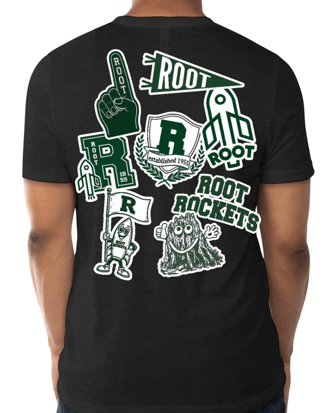 ADULT - Root Sticker Pack Tee
