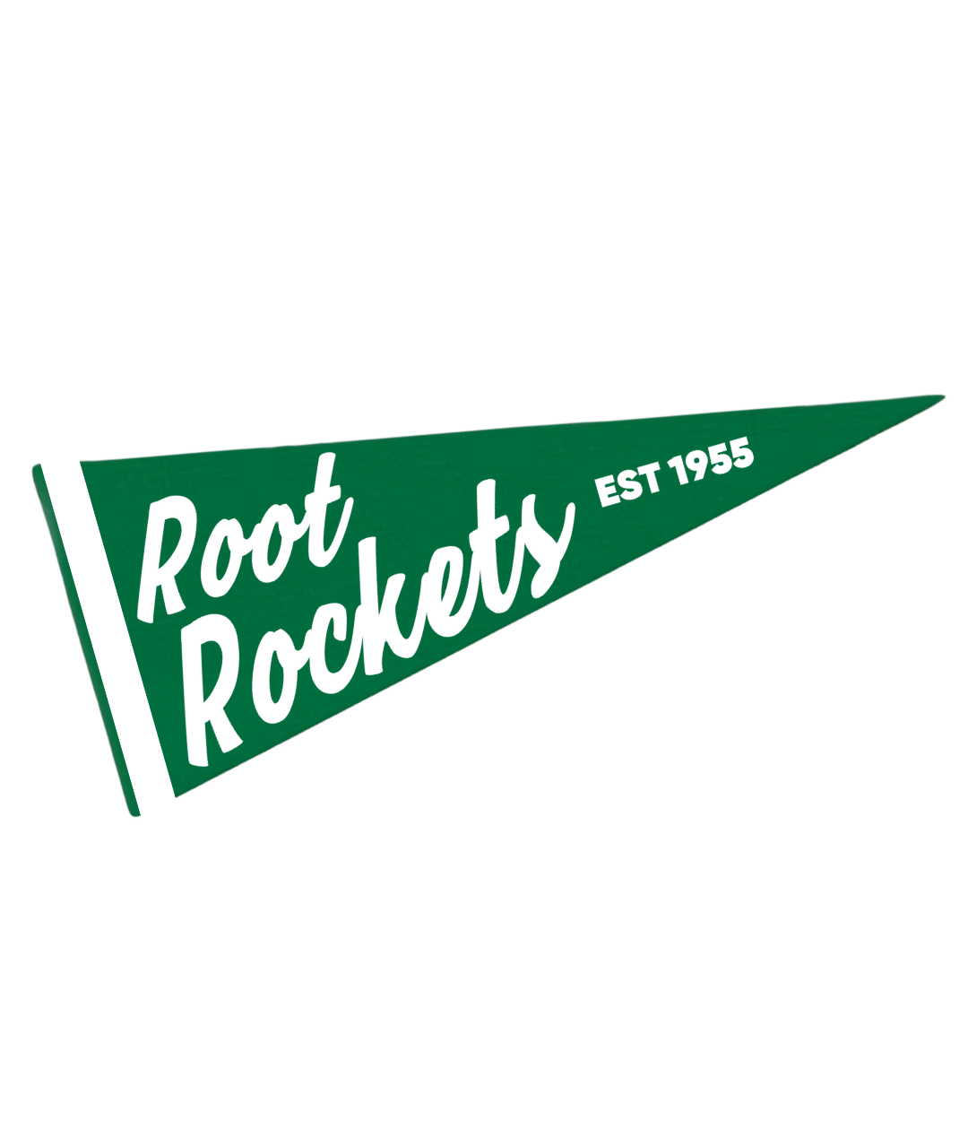 Root Rockets 9" x 24" Felt Pennant