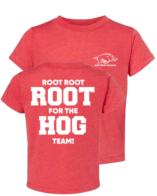 Toddler - Officially Licensed Root Loves The Hogs T-shirt