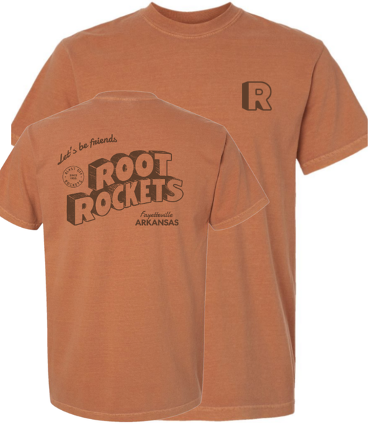 ADULT - Root “Let’s Be Friends” Comfort Colors Tee